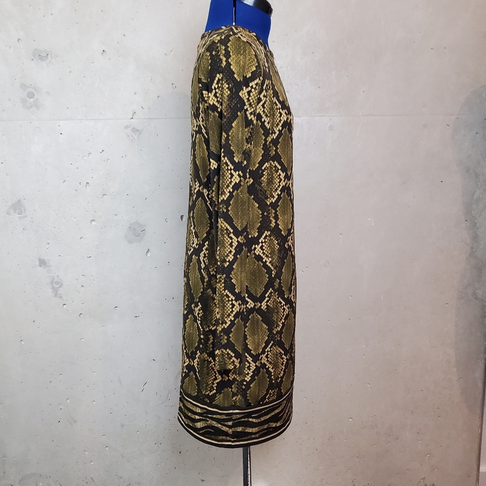 Michael Kors Python Snake Print Long Sleeve Dress… - image 5